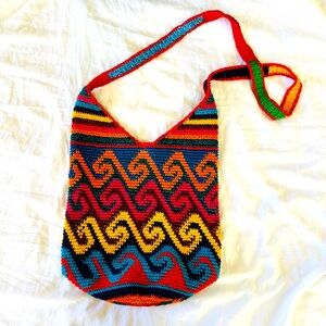 Colorful Boho Crossbody Bag